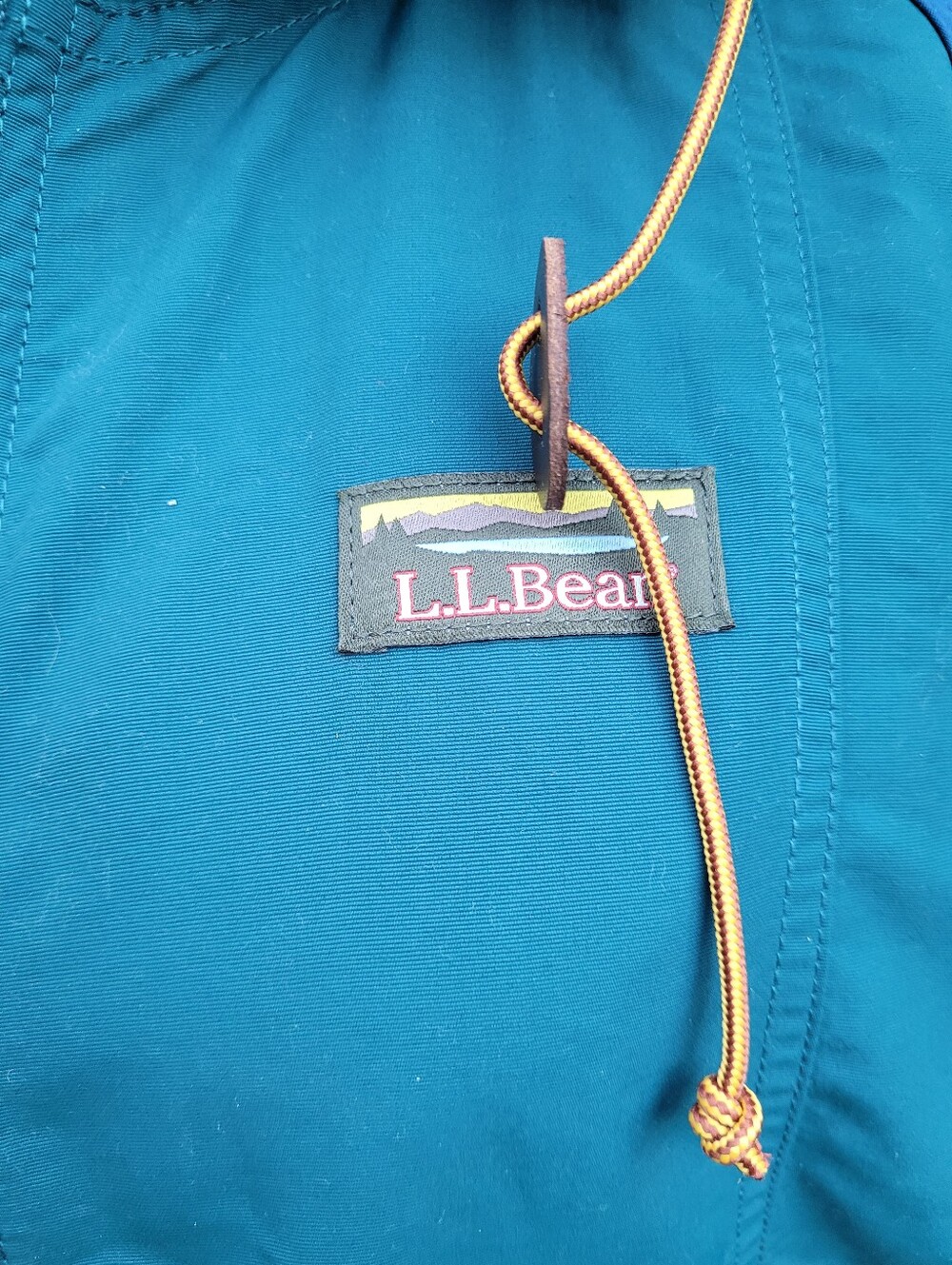 L.L.Bean Colorblock Anorak Pullover Jacket - Picture 4 of 14